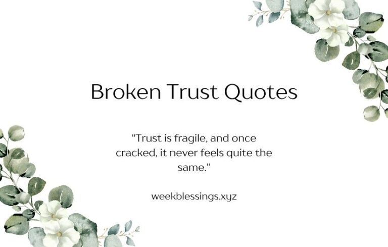 Broken Trust Quotes